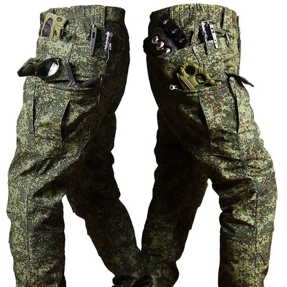 Tactical Uniform Sets Men Combat Fleece Suit Outdoor Camo Multicam Hunting Shirt+Cargo Pants Airsoft Kits Training Workwear Suit