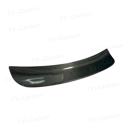 Real Carbon Fiber Car Rear Trunk Spoiler Wings for Porsche Cayman 987 S Coupe 2-Door 2005-2012 Racing Tail Boot Lid Wing Lip FRP
