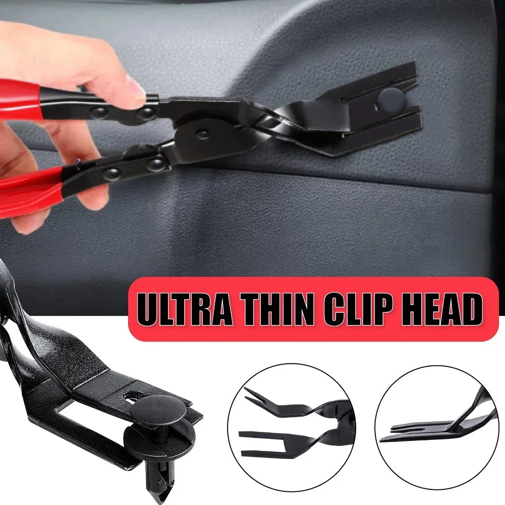 1-10PCS Car Clip Pliers Tool Panel Clip Pliers Set Fastener Remover Auto Retainer Clip Trim Rivet Removal Tool Auto Door Car Uph