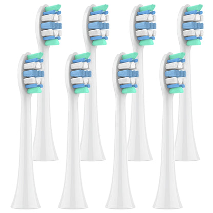 4 8 12 20 Pack Replacement Brush Heads Compatible with Philips Sonicare Click-on Electric Toothbrush, Toothbrushes Head Refills