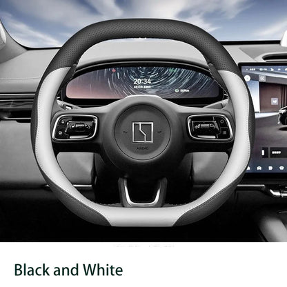 For Zeekr 7X 2024 2025 2026 Car Steering Wheel Cover Non-slip  Anti-scratch Protect Suitable for all seasons Interior Accessorie