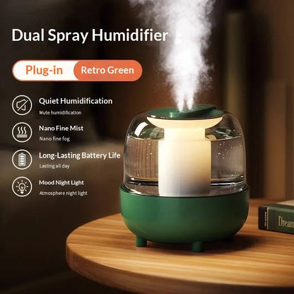 4L Top Fill Humidifier Ultra Quiet with UV Light Air Purifier Auto Shut Off for Bedroom Sleep Aromatherapy Auto Shut-Off Home