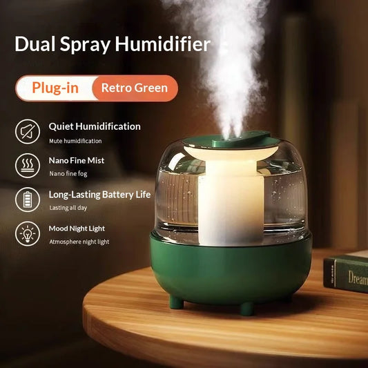 4L Top Fill Humidifier Ultra Quiet with UV Light Air Purifier Auto Shut Off for Bedroom Sleep Aromatherapy Auto Shut-Off Home