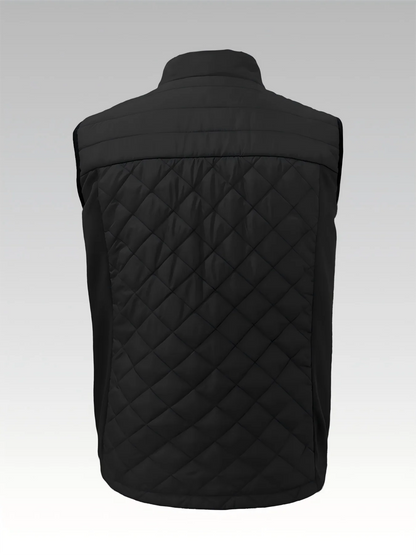 Mens Vest Tops Sleeveless Quilted Outerwear Jackets Stand Collar Zip up Lightweight Vests Spring Fall Winter Outfits