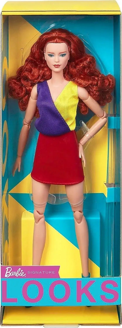 Authentic Barbie Looks Series Fashion Collection Dolls Black High Sister Collection Items Girls' Social Multi Joint Play Toys