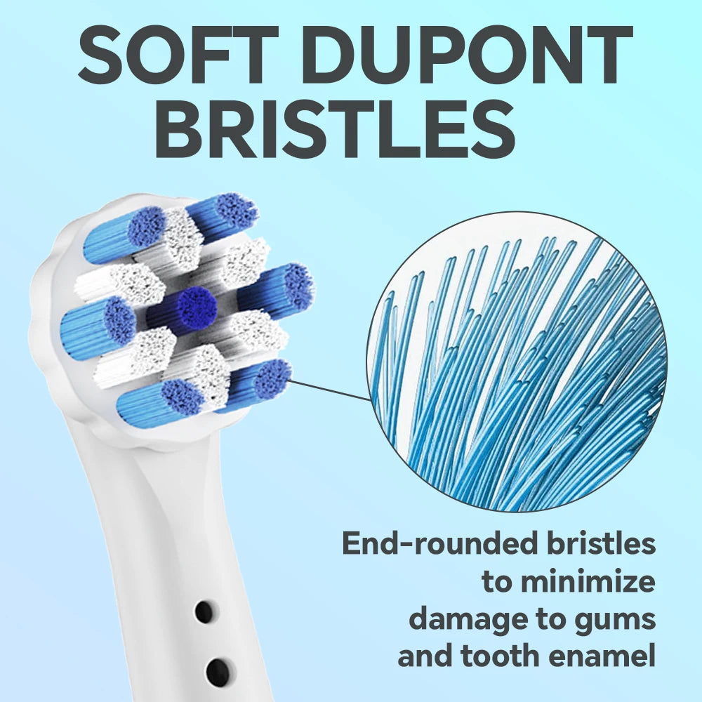Compatible with Oral B iO 2 3 4 5 6 7 8 9 10 Series Electric Toothbrush Replacement Brush Heads, Rotating Toothbrush Head Refill