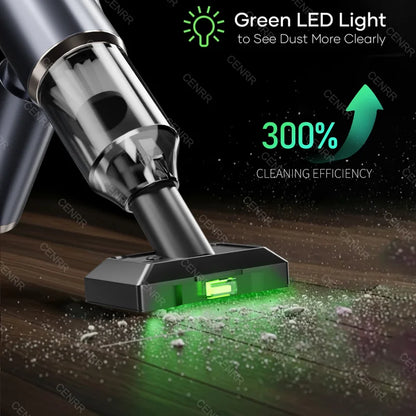 CENRR Car Vacuum Cleaner High Suction Wireless Vacuum Cleaner Cordless Vacuum Cleaner for Car High Pressure Cleaning Machine