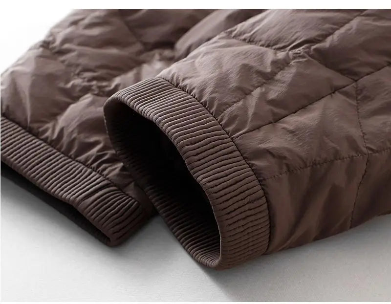 Women's Quilted Pants Casual Lightweight Thickened Warm Harem Style Straight Leg High Waist Long Trousers Winter Fashion