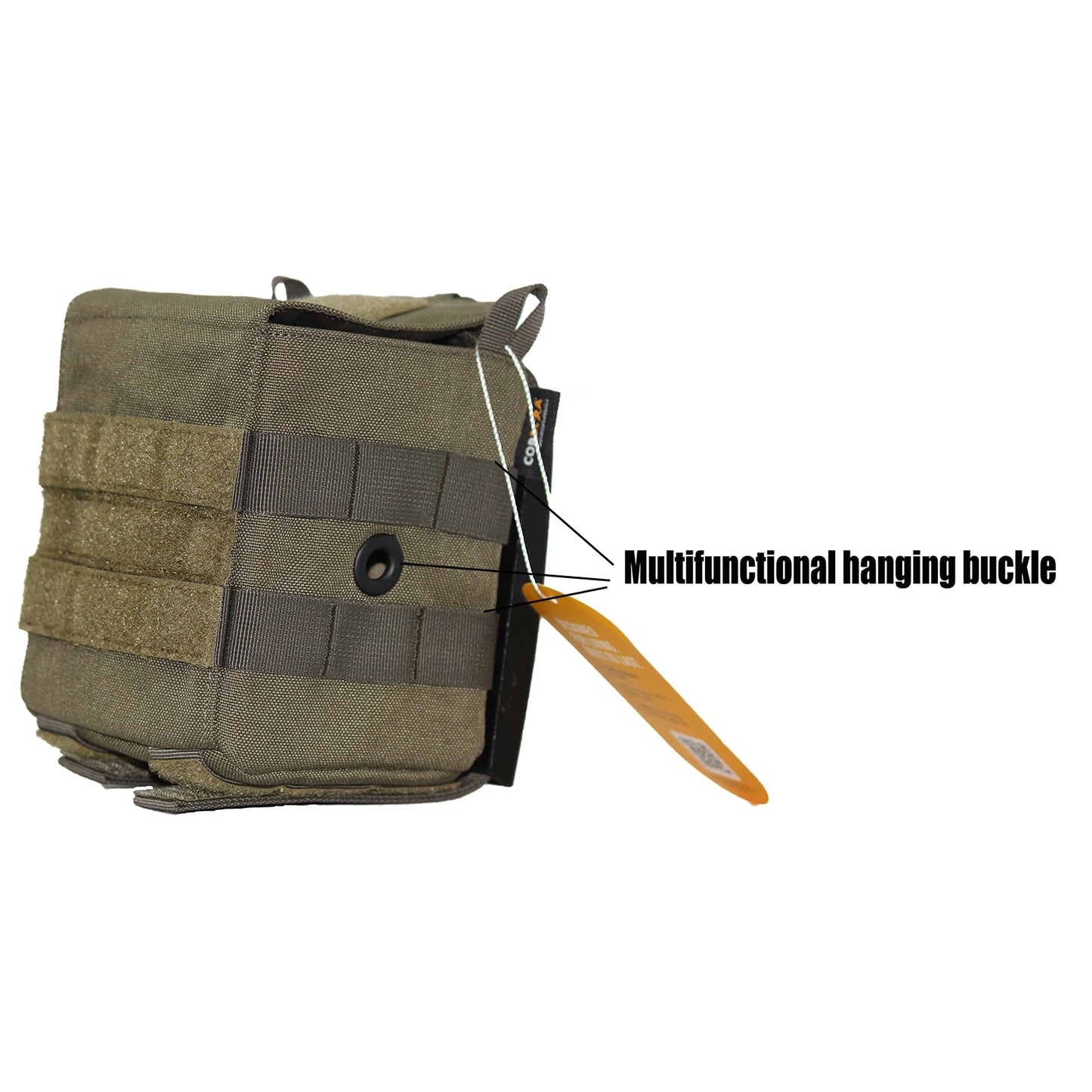 Magnetic Multi-Function Tactical Front Bag with Bracket for Brompton Bag Folding Bike Upgrade Accessories
