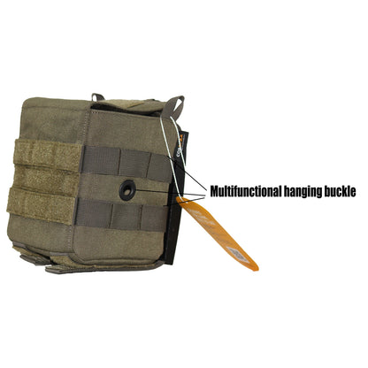 Magnetic Multi-Function Tactical Front Bag with Bracket for Brompton Bag Folding Bike Upgrade Accessories