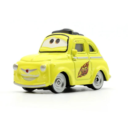 #NEW 53PCS Full-set Pixar Cars Lightning McQueen Fillmore 4-9CM 1：55 Metal Model Racing Car Toy Children's Birthday NEWYEAR Gift