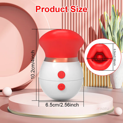 Clitoris Sucking Vibrator for Women Tongue Licking Sucker Clit Stimulator Female Oral Nipple Vacuum Vibrating Adults Sex Toys 18