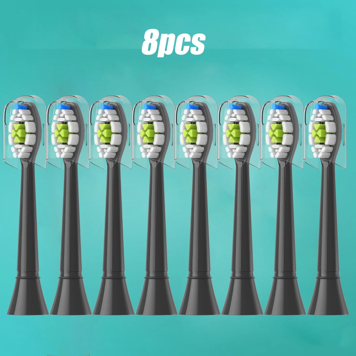 4-20pcs Replacement Toothbrush Heads Compatible with Philips Soft Replacement Electric Brush Head 4100 6500 6100 7500 5
