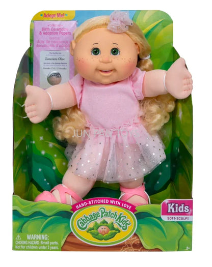 Original Cabbage Patch Kids 14 in Soft Body Baby Doll Scent Sparkle Princess Gymnast Baker Collectible Girls Toys Birthday Gifts