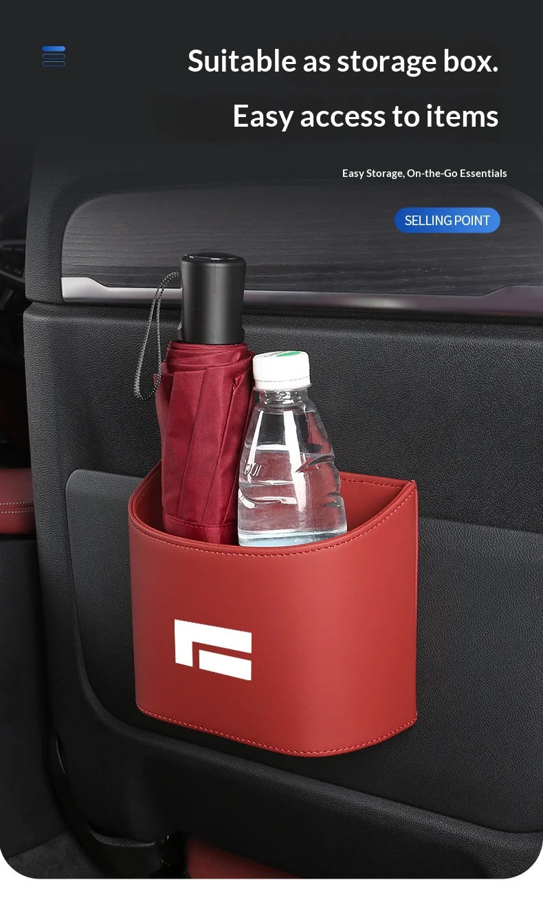 Suitable for Rox 01 ADAMAS car trash can suspension storage box car door side cup holder umbrella bucket storage box