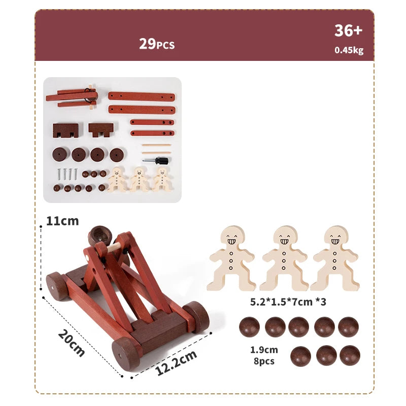 Wooden Toys Beech Wood Car Blocks Cartoon Excavator Educational Montessori Toys Children Ambulance Police Car Birthday Gift