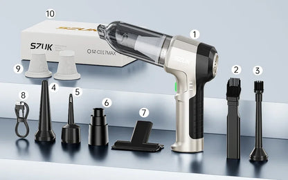 SZUK 9998700PA Car Vacuum Cleaner Strong Suction Cordless Wireless Cleaner Portable HandHeld Vacuum Cleaner Cleaning Machine