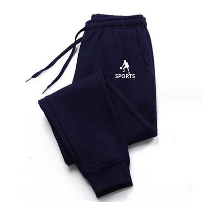 Summer 2026Men's casual drawstring joggers, soft cotton blend ankle-length pants with side pocket design