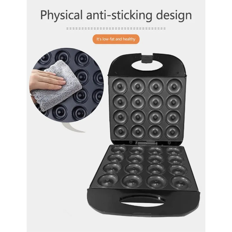 Home-use large 16-hole doughnut maker, cake breakfast maker, sandwich maker, bread machine