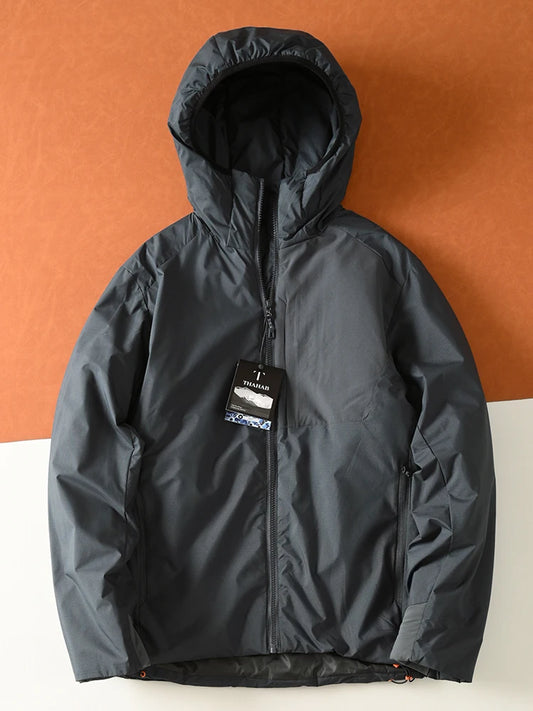 High-End Graphene Windproof Warm Cotton Jacket Men's Winter Lightweight Waterproof Thickened Outerwear Fashion Urban Style