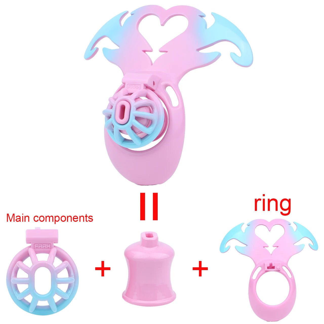 LICKER ABS Ventilate Chastity Cages Penis Bondage Cock Lock With Loyalty Belt BDSM Sex Toys For Men Gay Sissy Erotic Accessories