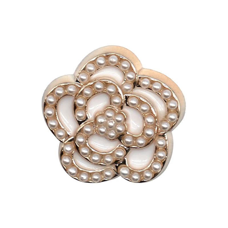 1/29PCS Acrylic Shoe Charms Golden Flower Heart Luxury Jewelry Shoe Accessories Fashion Women Shoe Decoration for Clog Sandal