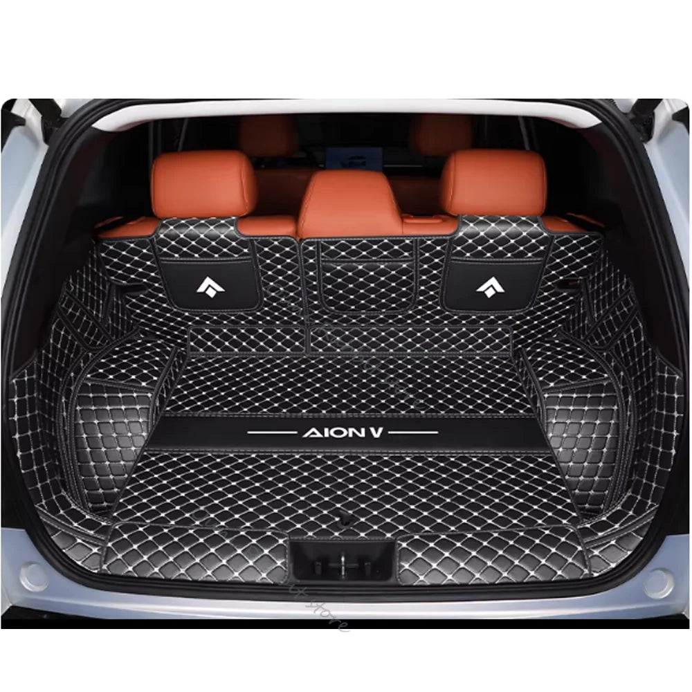 For GAC Aion V AY5 MK2 2024~2026 2025 Car Leather Trunk Mat Scratch Prevention Boot Cover Tray Interior Protector Accessories