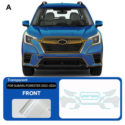 9Mil For Subaru Forester 2022-2024 PPF TPU Pre-cut Paint Protection Film Anti-Scratch Invisible Clear Resistant Car Wrap Film
