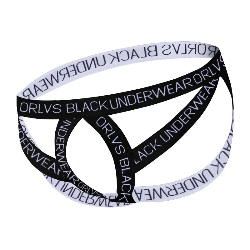 Men's Thong Bikini Underwear Athletic Supporters for Men Breathable Sexy G-String T-Back Underwear