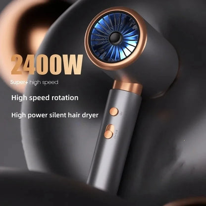 2400W High-Power 15 Second Fast Drying Negative Ion Constant Temperature Hot And Cold Air High-Speed Hair Dryer EU/US/UK Plug