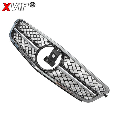 XVIP Front Bumper Grille Hood Grille For Mercedes Benz C W204 C43 2008-2014 C180 C200 C250 C300 AMG GTR Diamond Style Grille