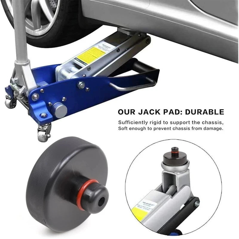 4pcs Rubber Lifting Jack Pads for Tesla Model 3 Y S X Highland 2024 2023 2022 Accessories Pucks Chassis Lift Stands Adapter Case