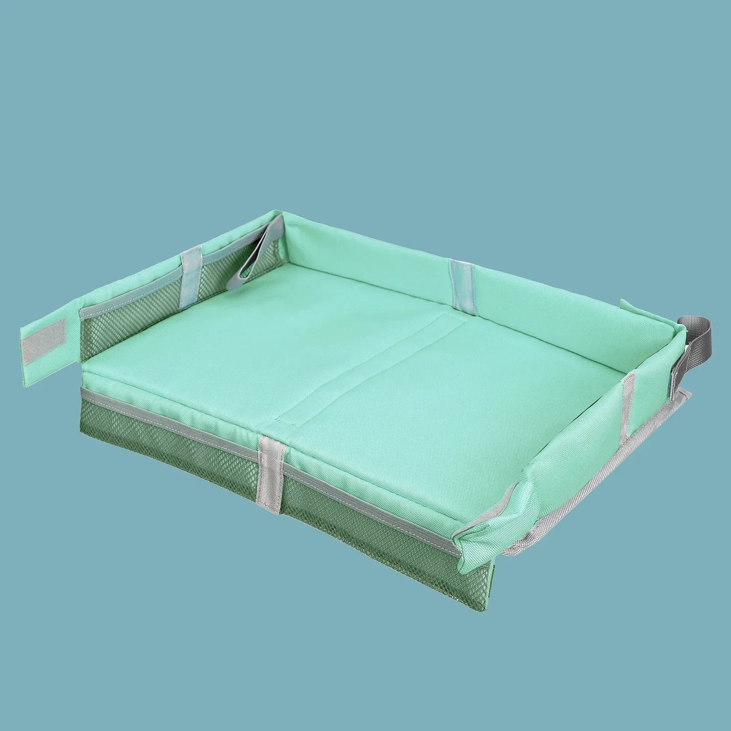 Portable Travel Painting Tray for Kids Folding Drawing Whiteboard Multi-functional Storage Table Set Boys Girls on Planes Trains
