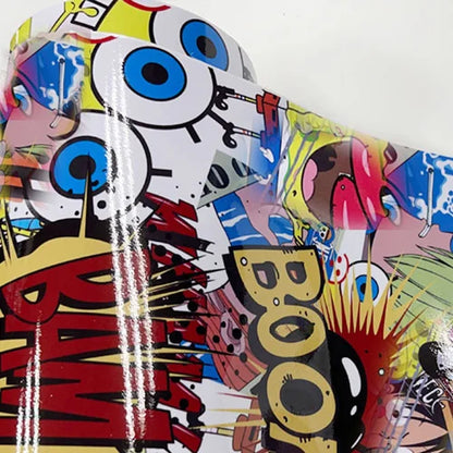 20/30/40/50/58X152CM Premium Graffiti Stickerbomb Vinyl Wrap Car Motorcycle Scooter Bike Wrapping Covers Decal Film
