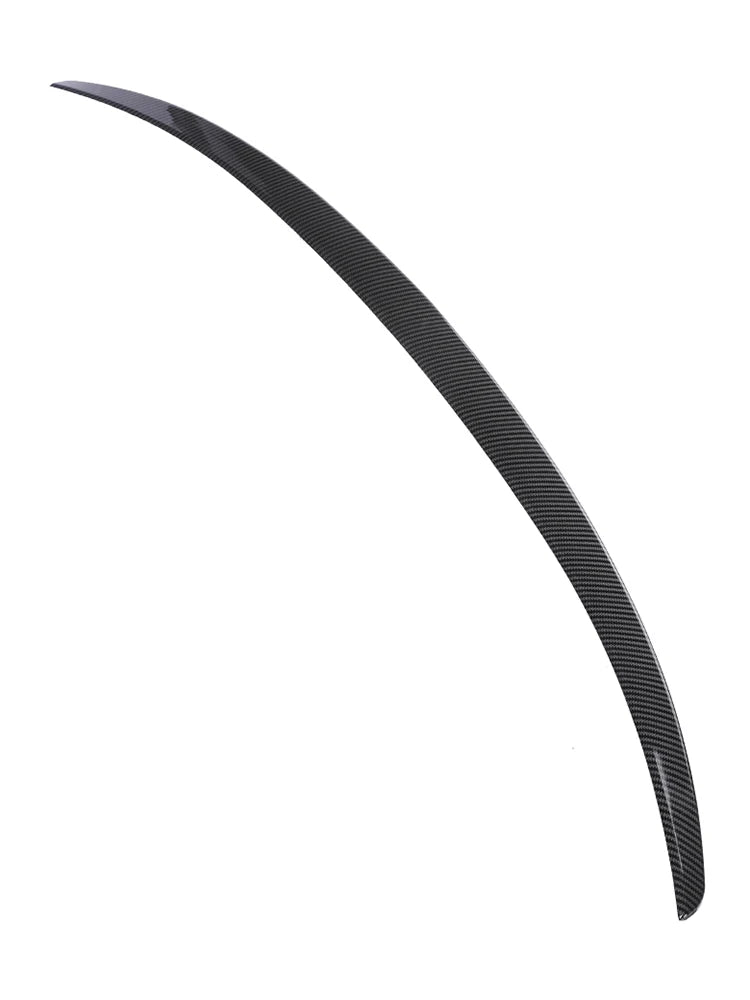 Carbon Fiber Rear Bumper Spoiler Lip For BMW 3 Series G20 2020-2023 MP M3 M4 PSM Style Slim Trunk Wing Kit Refting Gloss Black