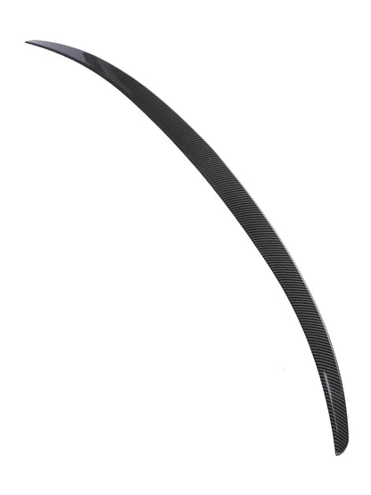 Carbon Fiber Rear Bumper Spoiler Lip For BMW 3 Series G20 2020-2023 MP M3 M4 PSM Style Slim Trunk Wing Kit Refting Gloss Black