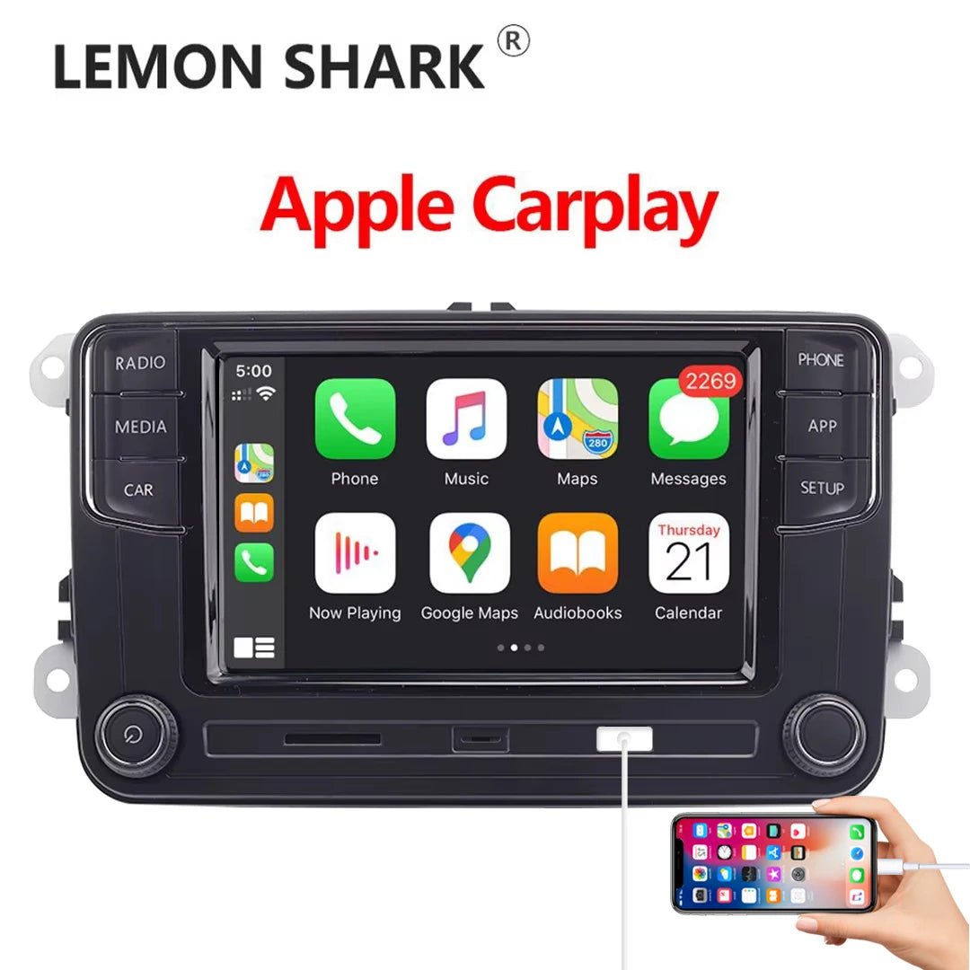 NONAME Carplay Car Radio Only For VW MQB POLO 6C/6R Support Vehicle Status Android Auto MIB Radio Mirrorlink New RCD330 RCD360