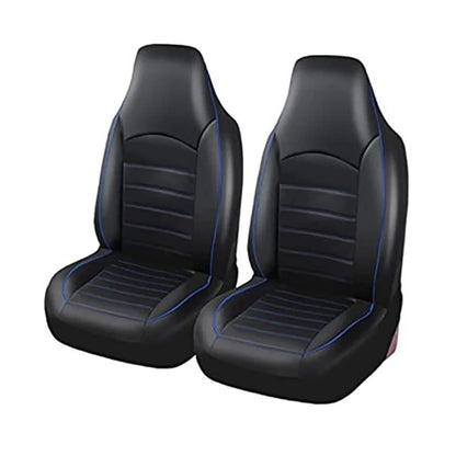 PU Leather Car Seat Covers For Front Seats Car Interior Accessories All-season Auto Seat Covers Fit for Most Cars Universal