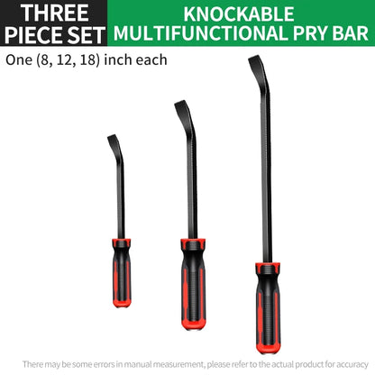 Heavy Duty Multi-Function Long Pry Bar 8/12/18/24 Inch Tire Crowbar Strike Cap Nail Puller Car Repair CV-R Removal Hand Tool