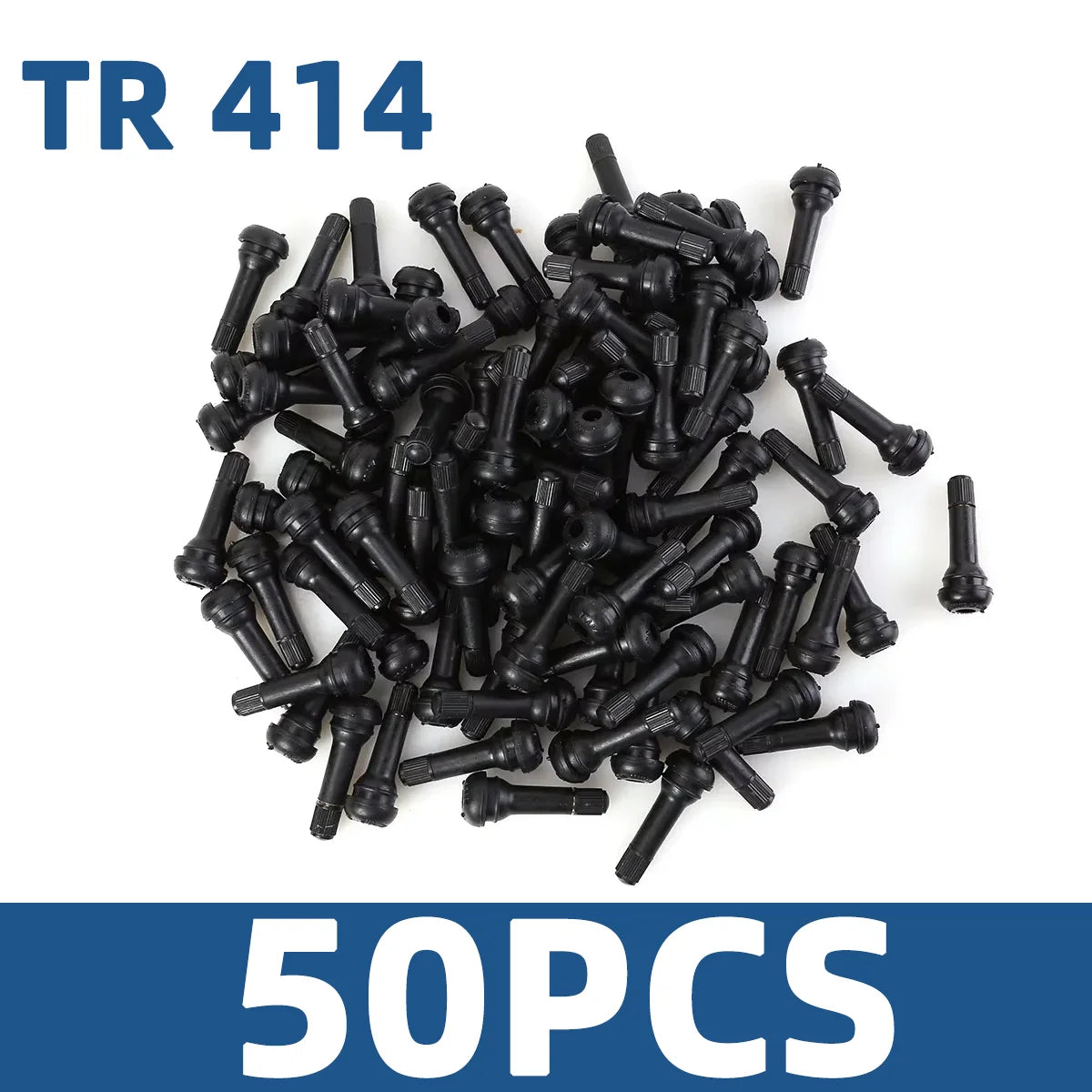 4/8/50/100PCS TR413 TR414 Vacuum Tire Rubber Valve Core Tubeless Tire Valve Core Automotive Tire Valve Valve Automotive Parts