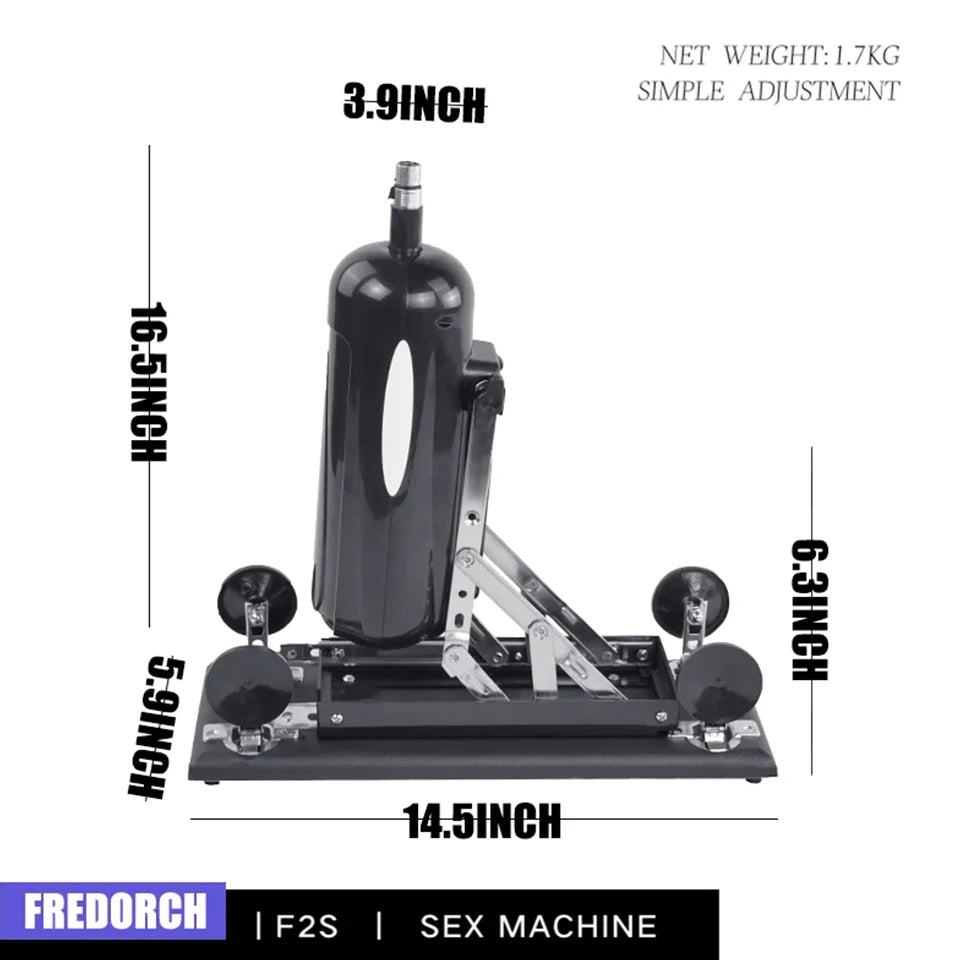 Automatic Telescopic Sex Machine Thrust Dildo Machine with Big Dildo for Men and Women Masturbation Sex Toys