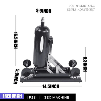 Automatic Telescopic Sex Machine Thrust Dildo Machine with Big Dildo for Men and Women Masturbation Sex Toys