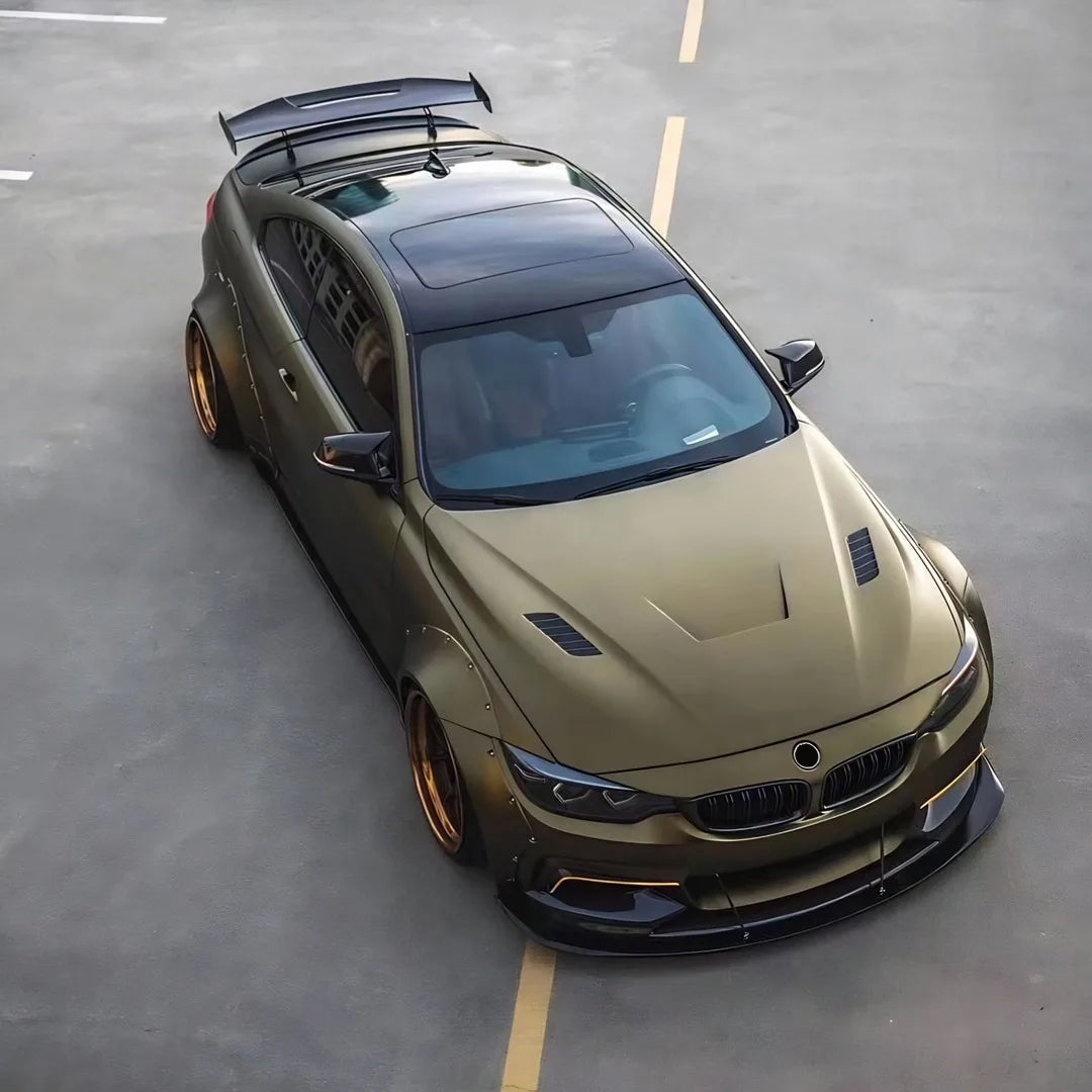 Rear Air Deflector Spoiler Wing Sport Tail Airfoil Tuning Accessories Universal Sedan Cars 125cm Fit Mostly Vehicle MAD Style