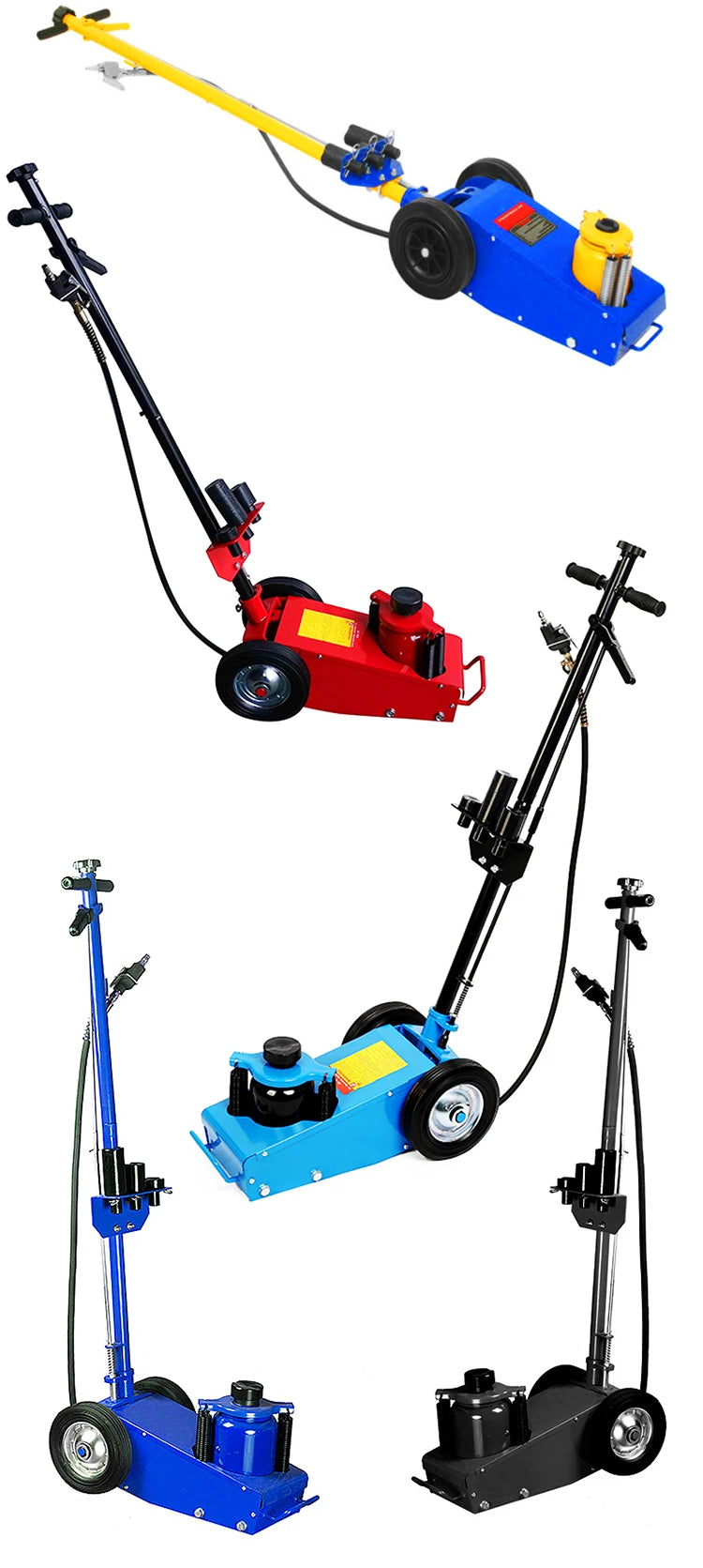 OEM High Quality 22T Pneumatic Hydraulic Jacks Portable Hydraulic Lift Jack Air Floor Jack