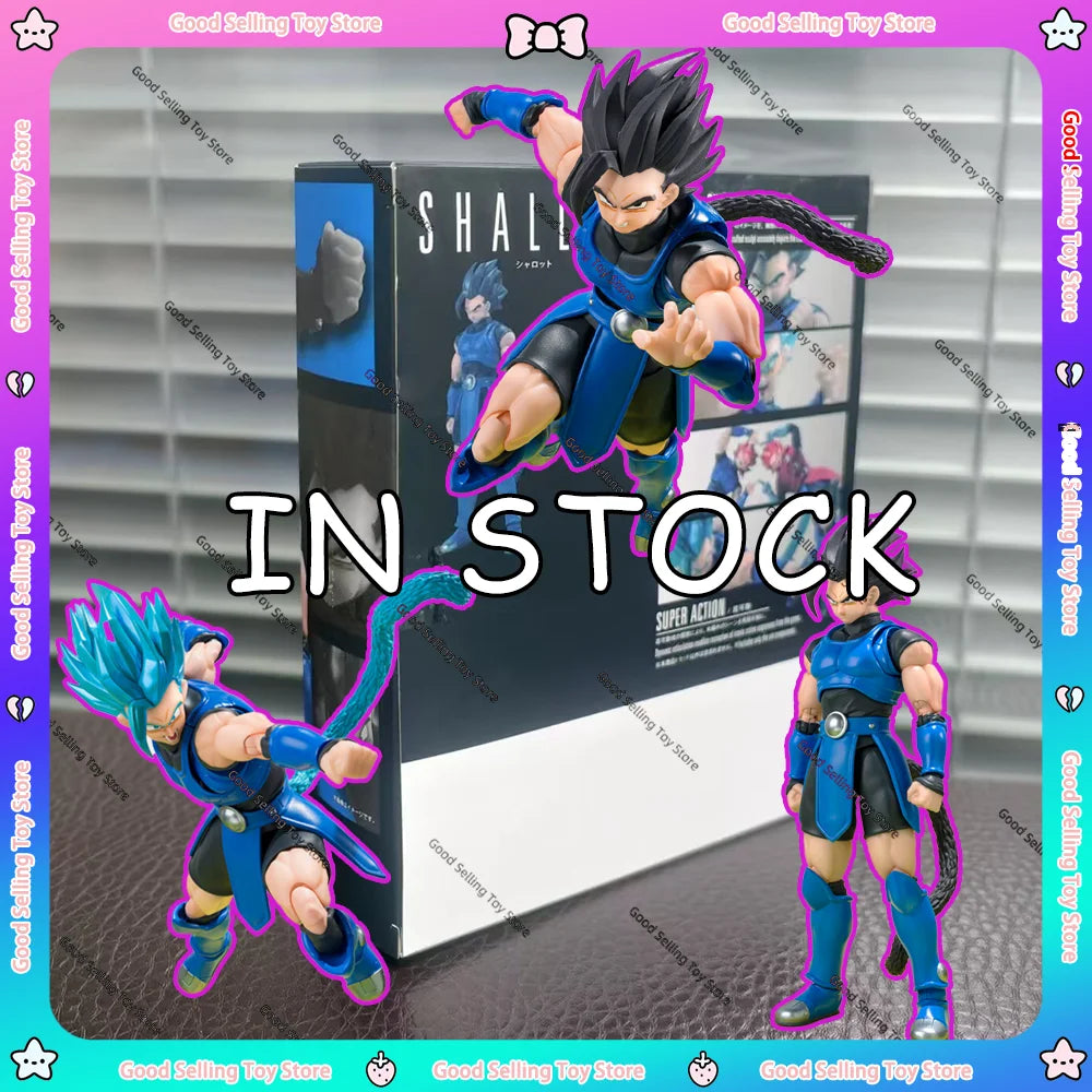 In Stock SHF Dragon Ball Legends Shallot Anime Action Figure Collectible Movable Model Toys Ornaments Gift Children