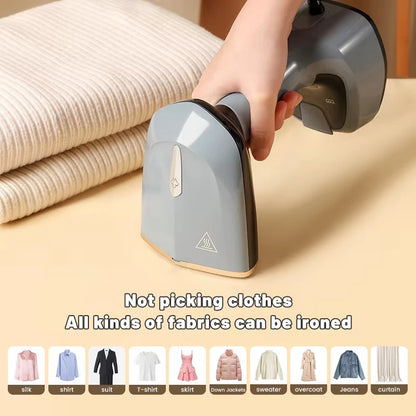 EU Multifunctional 1500W Foldable Handheld Steam Hanging Iron 15 Seconds Fast Preheat Portable Home Small Fabric Clothes Steamer