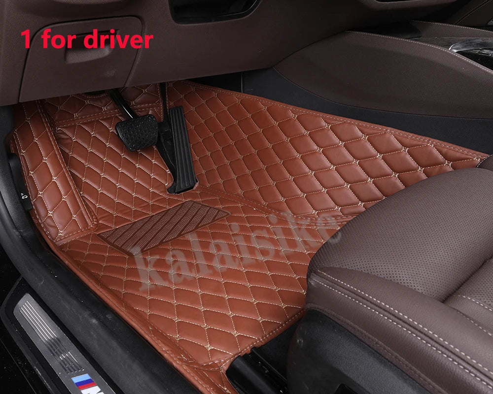 Custom Car Floor Mat for SsangYong All model Stavic Korando Kyron tivoli rexton Actyon Chairman auto accessories interior parts