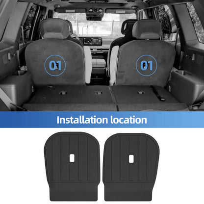 Smabee for Kia Telluride 2027 Gas (only fit 7seats) TPE 3D Car Floor Mat Cargo Liner Trunk Pad Waterproof All Weather Black