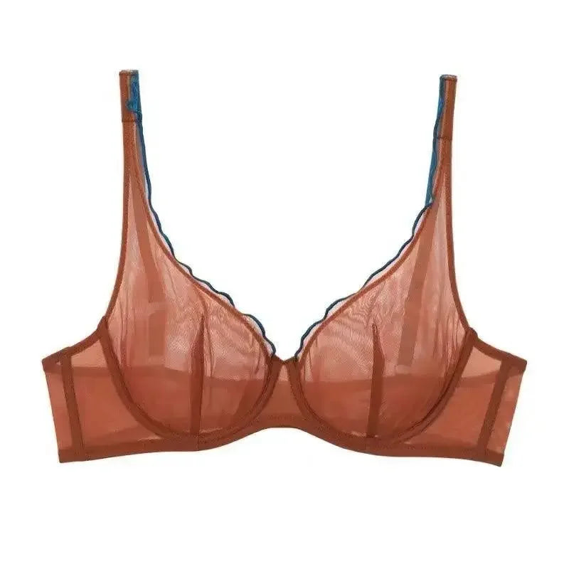 Full Coverage Minimiser Bra for Large Bust, Ultra Thin Seamless Wireless Lift & Support Anti Sag Set BANERDANNI S-2XL 32-40 ABC