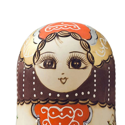 Stacking Layers Girl Nesting Dolls Wood Matryoshka Versatile